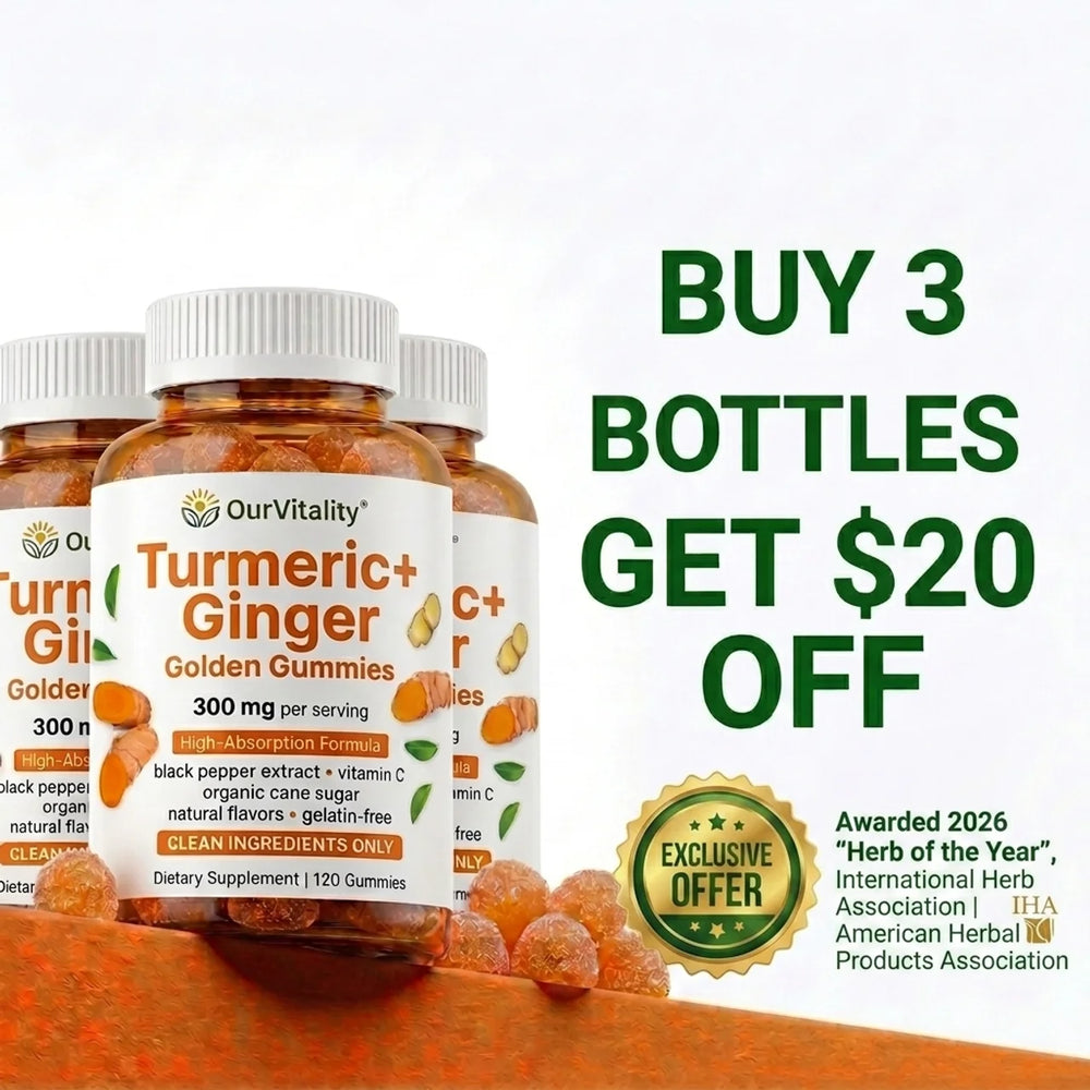 Turmeric+ Curcumin Golden Gummies
